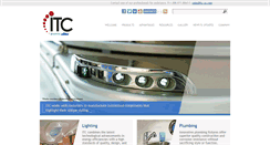 Desktop Screenshot of itc-marine.com